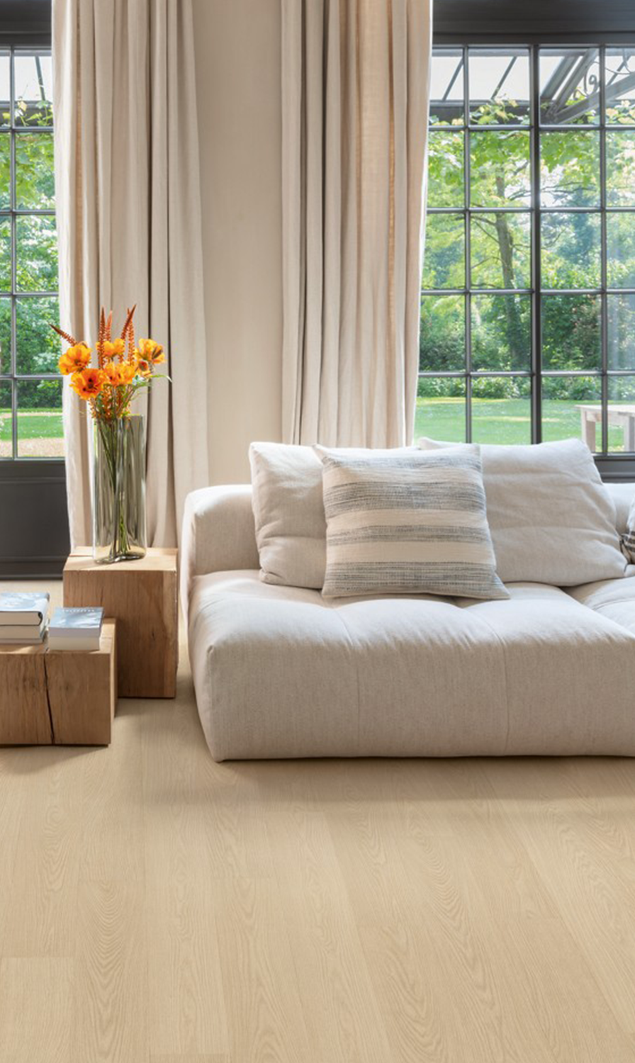 Suelo laminado de madera