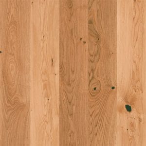 Tarima flotante de madera natural rústica. 